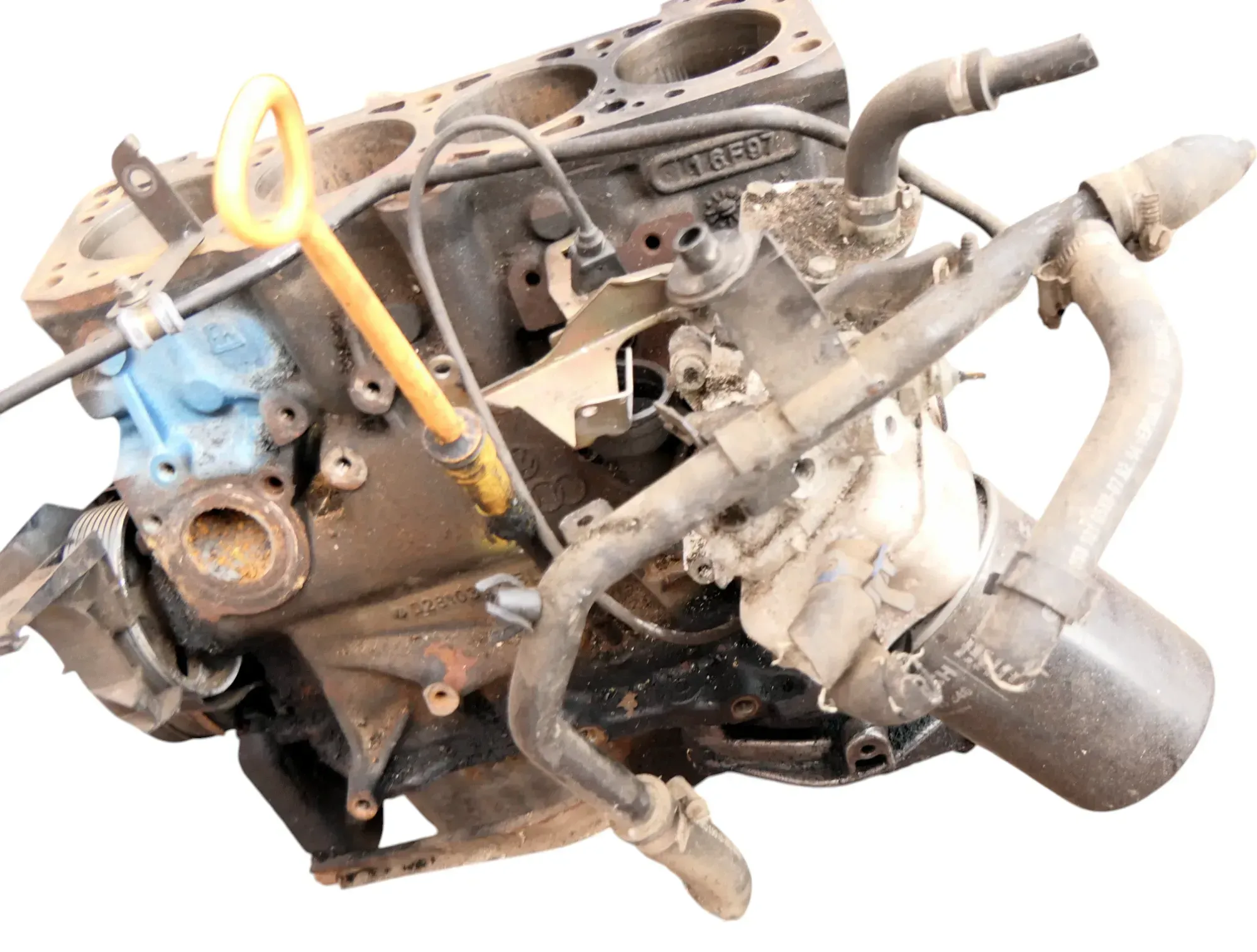 VW Passat 3B A4 B5 Motorblock1,9 TDI 81kw 110PS AVG / AFN Motor - Bild 1