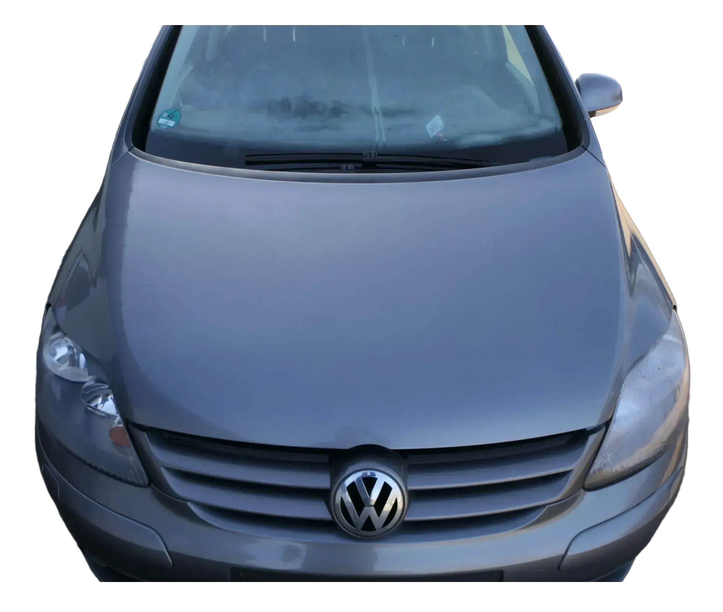 VW Golf 6 5M 521 Plus Motorhaube Haube Klappe vorne grau LA7T - Bild 1