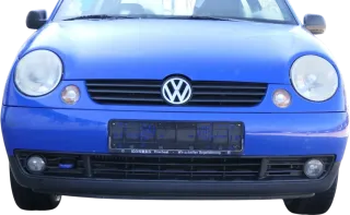 VW Lupo 6X Stoßstange vorne Frontstoßstange Stoßfänger blau LW5Z - Bild 1