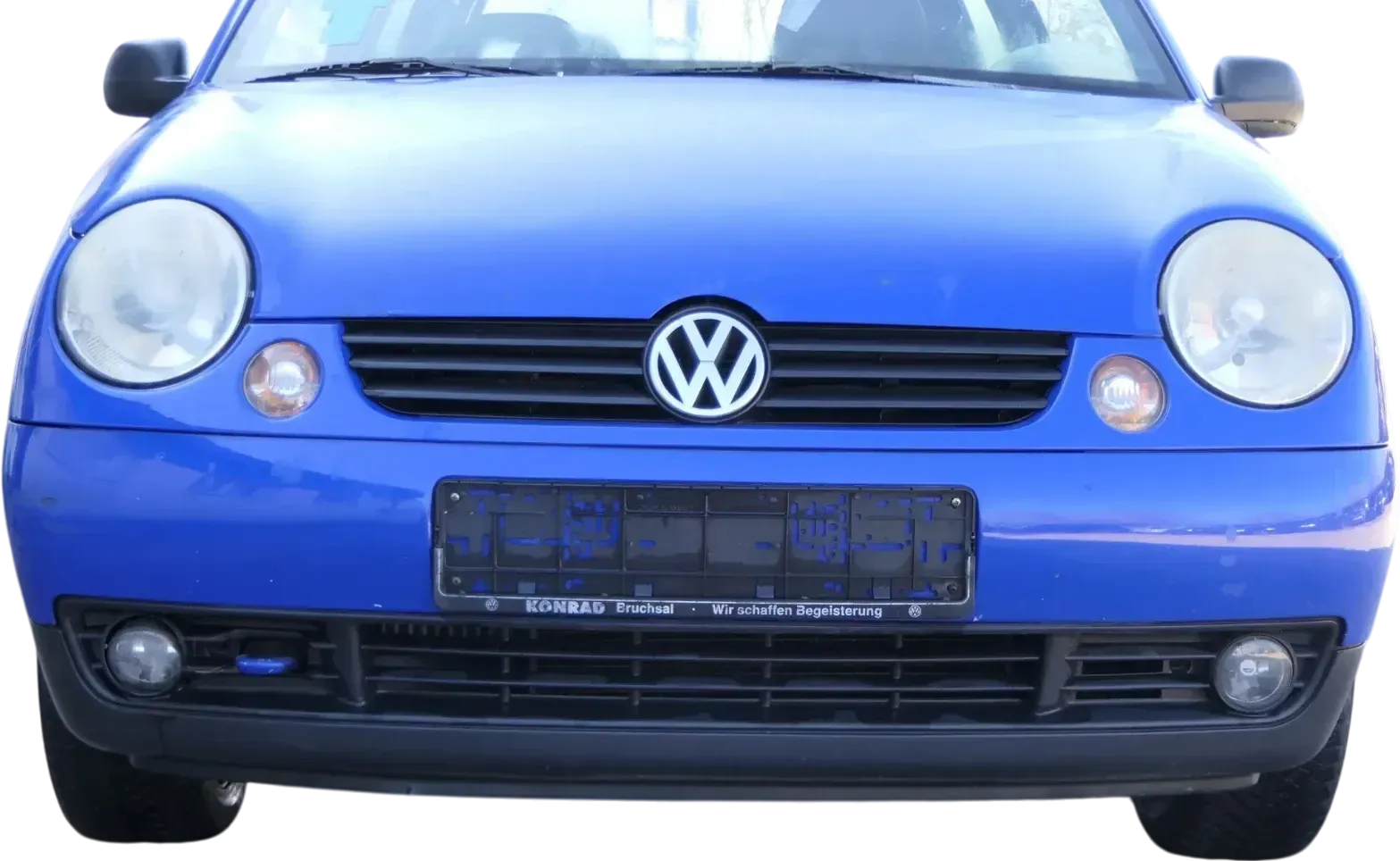VW Lupo 6X Stoßstange vorne Frontstoßstange Stoßfänger blau LW5Z - Bild 1