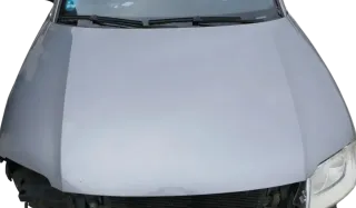 VW Passat 3BG Motorhaube Klappe vorne vorn Haube grau LD7W - Bild 1