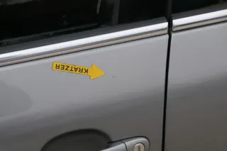 VW Passat 3B 3BG 3B6 Kombi + Limo Tür vorne links Fahrertür grau LD7W OHNE Anbau - Bild 4