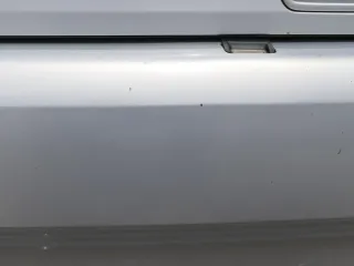 VW Polo 6N Stoßstange hinten breite Styling XXL Heckstoßstange silber LB7Z - Bild 7