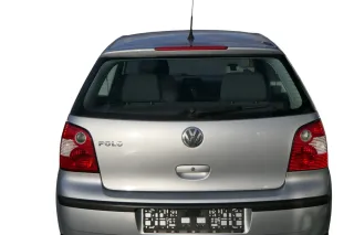 VW Polo 9N3 9N Heckklappe Kofferraumklappe Klappe silber LA7W grau - Scheibe - Bild 1