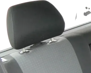 1x VW Golf 4 Bora Kopfstütze hinten weiße Nähte schwarz rechts oder links - Bild 1