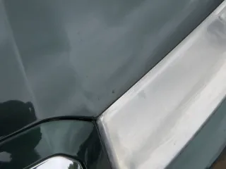 Skoda Fabia 6Y Motorhaube Klappe vorne grün LF8C vorn  (OHNEgrill!) - Bild 12