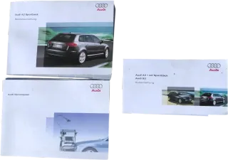 Audi A3 8P Bordbuch Bordmappe Bedienungsanleitung Anleitung Beschreibung - Bild 1