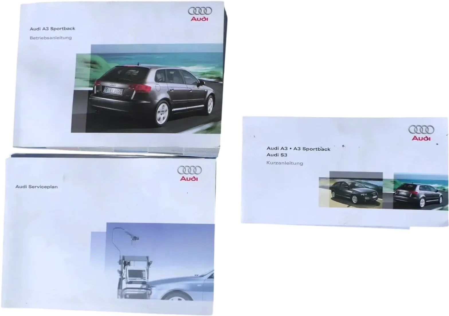 Audi A3 8P Bordbuch Bordmappe Bedienungsanleitung Anleitung Beschreibung - Bild 1