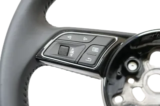 Audi A3 8V Q2 Lenkrad Leder 3-Speichen Multifunktion schwarz 8V0419091CG NEU - Bild 6