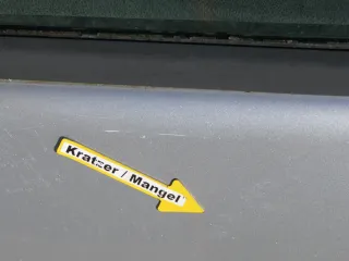 Fabia 6Y Kombi + Limousine Tür vorne links Fahrertür grau LF7T ohneAnbauteile - Bild 8