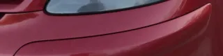 VW Golf Plus 5M 1x Abdeckung Schutzleiste Stoßstange rechts rot LA3X - Bild 2