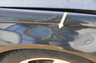 Audi A4 8K B8 Kotflügel vorne rechts schwarz LZ9Y - Bild 3