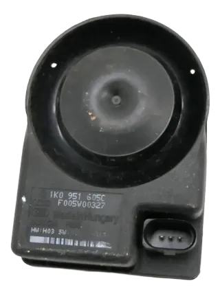 VW Golf 5 Alarmhupe Sirene Alarmanlage Hupe Signalhorn 1k0951605A /C - Bild 1