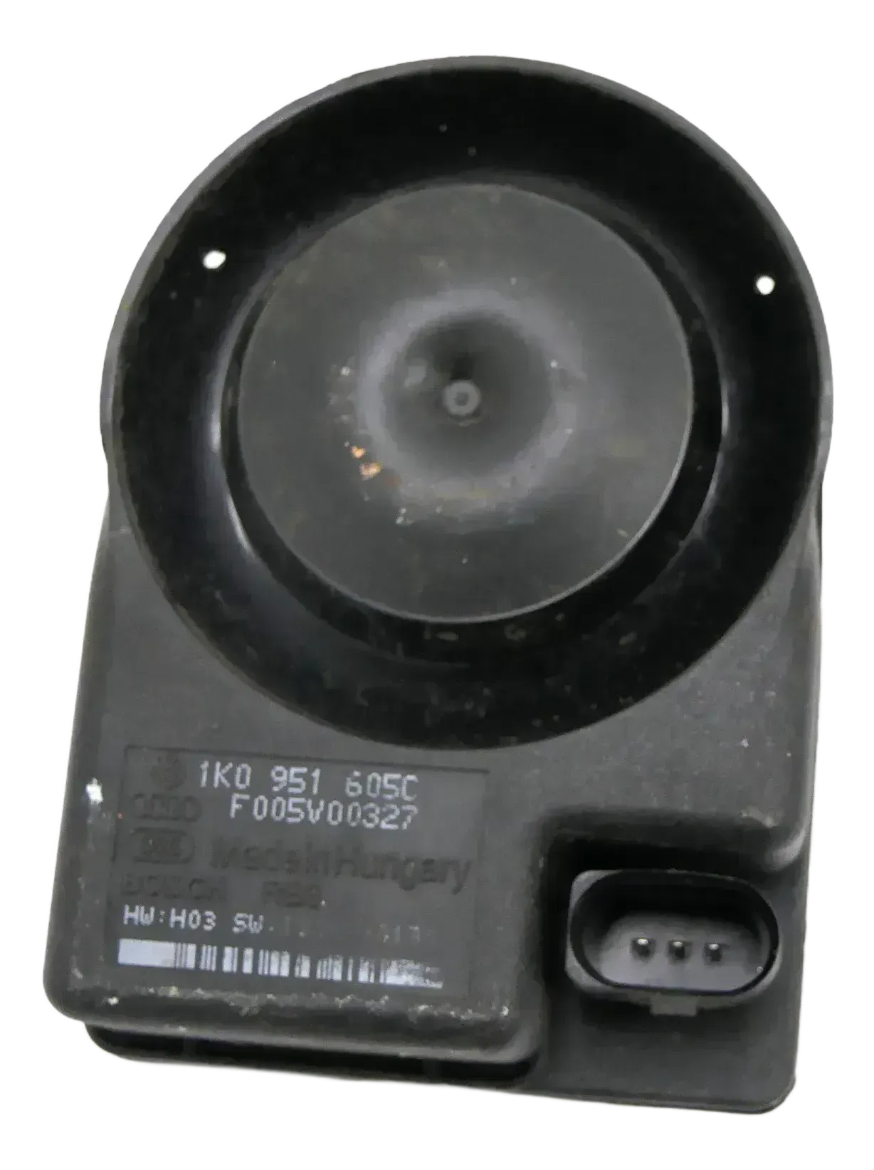 VW Golf 5 Alarmhupe Sirene Alarmanlage Hupe Signalhorn 1k0951605A /C - Bild 1