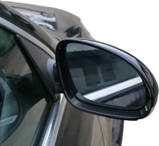 VW Passat 3C elektrischer Spiegel Außenspiegel rechts m.Glas Blinke schwarz LC9X - Bild 5