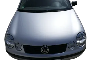 VW Polo 9N Motorhaube Klappe vorne silber grau LA7W reflexsilber bisca.Bj. 2004 - Bild 1