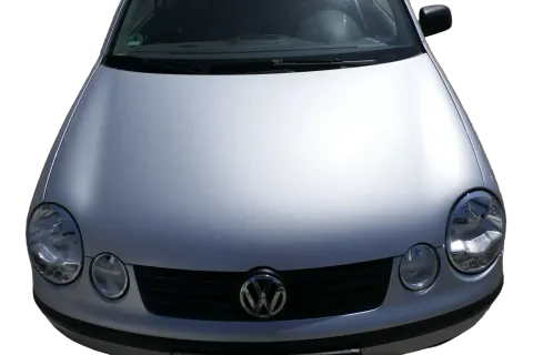 VW Polo 9N Motorhaube Klappe vorne silber grau LA7W reflexsilber bisca.Bj. 2004