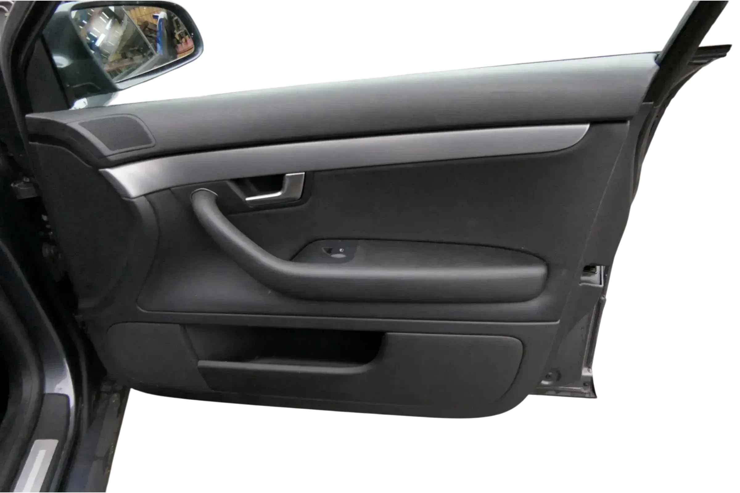 4x Audi A4 8E B7 Türverkleidung Verkleidung Tür vorne + hinten schwarz (S-line) - Bild 1