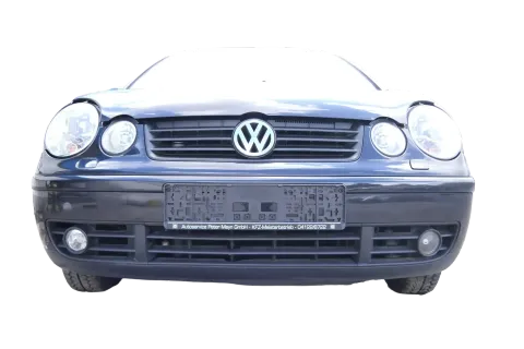 VW Polo 9N Stoßstange Frontstoßstange vorne schwarz LC9Z SWR