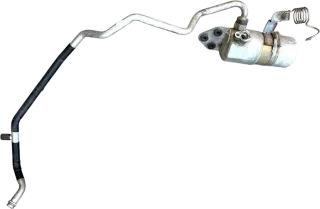 Audi A6 4B Klimaleitung Kältemittelschlauch 2,5 TDI BDG V6  Motor Leitung Klima - Bild 2