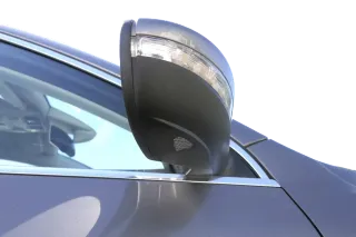 Passat 3C B7 elektrischer Spiegel Außenspiegel rechts Glas braun LA8X kaschmir - Bild 2