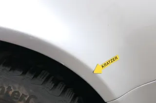 Audi A4 8E B7 Kotflügel vorne rechts silber LY7W - Bild 5