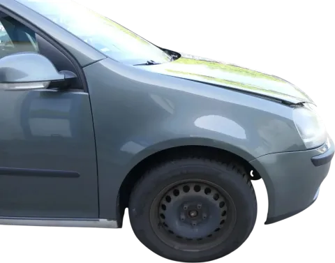 VW Golf 5 V 1K Kotflügel vorne rechts grau grün LA6Q