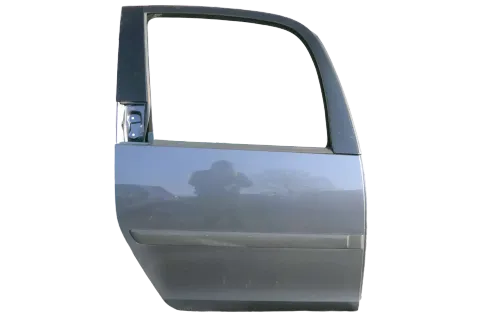 Skoda Roomster 5J Tür hinten rechts grau 9153 (ohne Anbauteile - mit Scheibe)