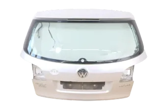 VW Golf Plus 5M Heckklappe hinten Kofferraumklappe Scheibe silber LA7W - ROST - Bild 1