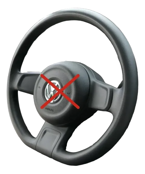 VW Up Lenkrad 1S0419091 3-Speichen schwarz