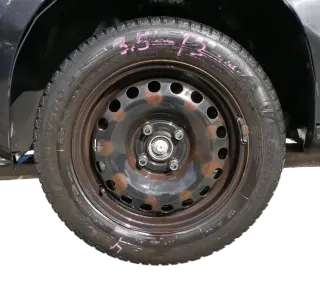 Up Seat Mii Notrad Ersatzrad Ersatzreifen Notreifen 165/70 R14 Reifen Felge   4 - Bild 1