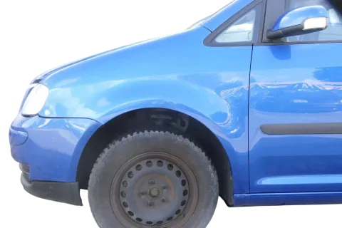 VW Touran 1T Kotflügel vorne links blau LA5X ca.2003-2006