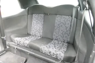 VW Golf 3+4 1E Cabrio Sitz Sitze hinten Rückbank Rücksitzbank schwarz - Bild 1