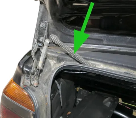 VW Golf 4 Cabrio 1E Kabelbaum Leitungssatz hinten für Heckklappe 1E0972175H