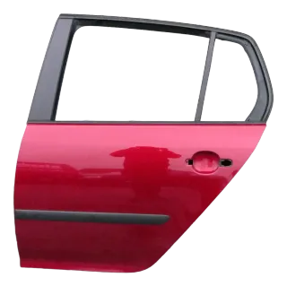 VW Golf 5 V 1K Tür Türrahmen hinten links 4/5-Türer rot braun LA3W - Bild 1