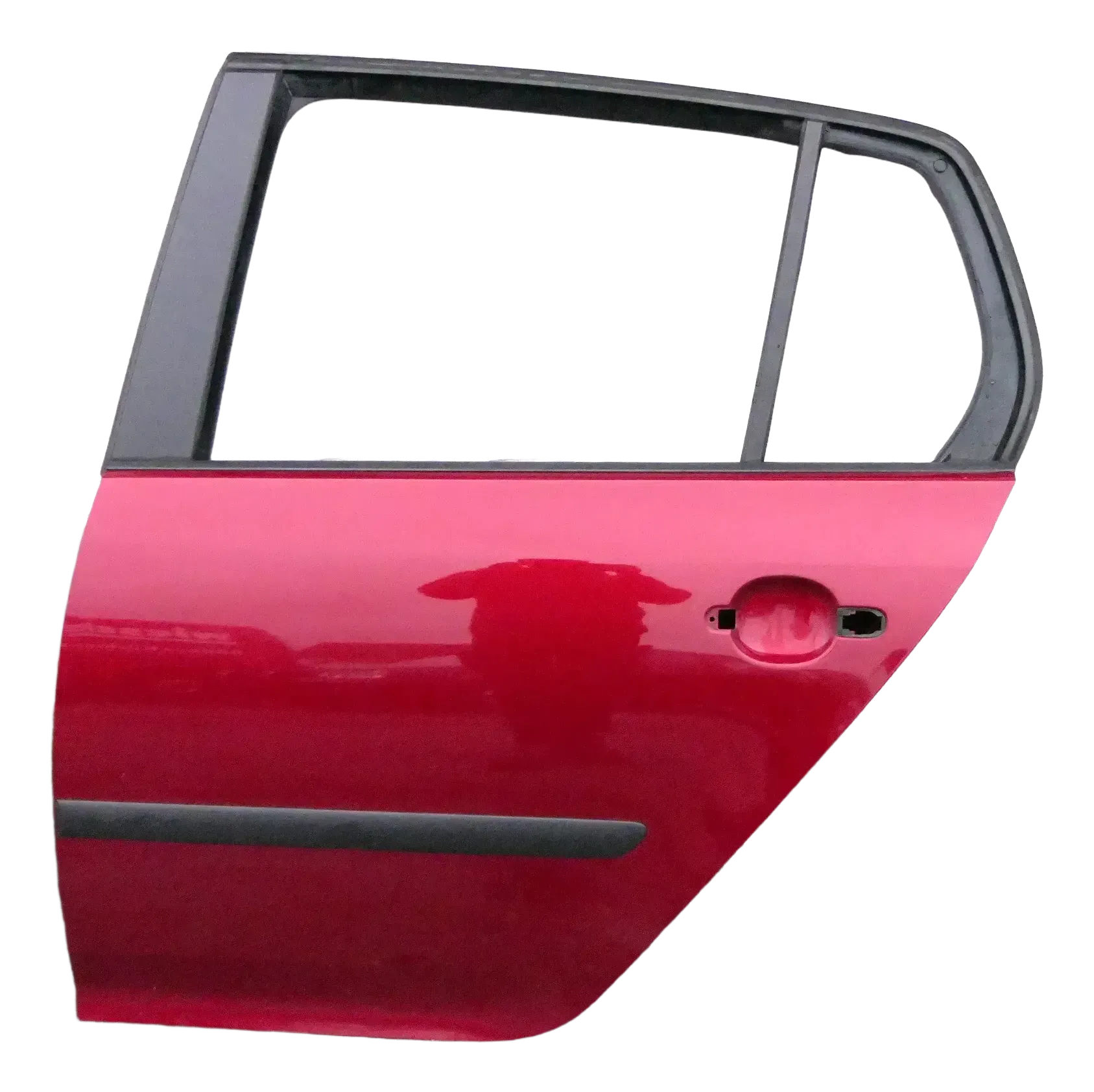 VW Golf 5 V 1K Tür Türrahmen hinten links 4/5-Türer rot braun LA3W - Bild 1