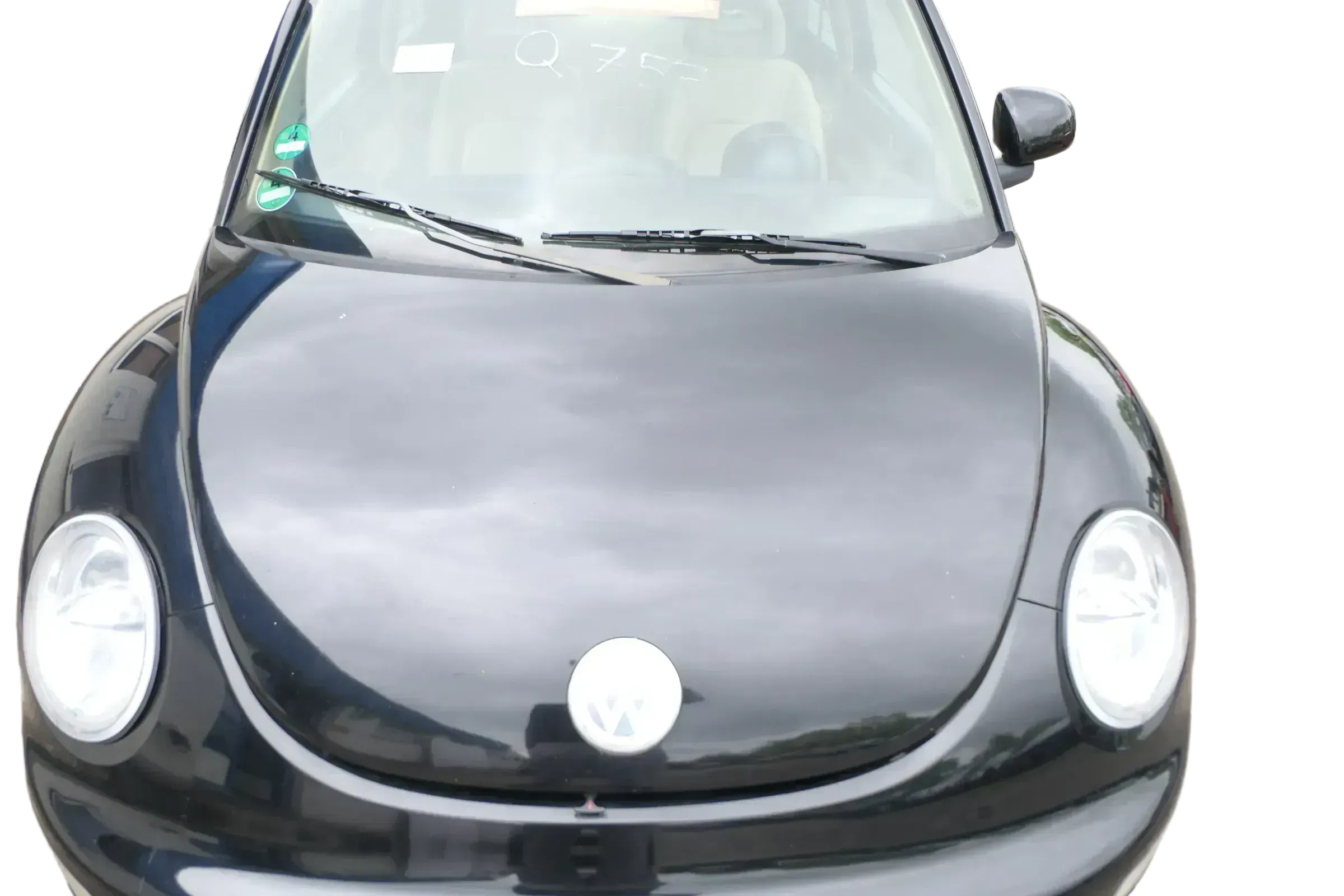 VW New Beetle 9C Motorhaube Klappe vorne schwarz L041 - Bild 1