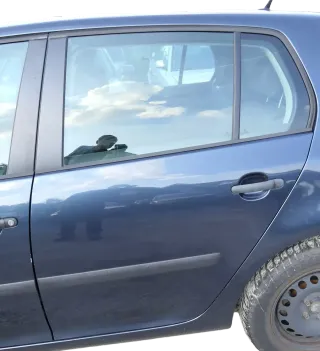 VW Golf 5 V 1K Tür Türrahmen hinten links 4/5-Türer blau LC5F -ohneAnbauteil - Bild 1