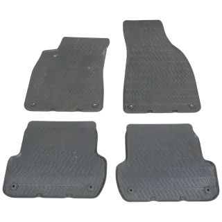 4x Original Audi A4 8E Fußmatten Fußmatte Gummi Gummimatten Gummimatte - Bild 1