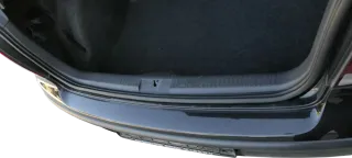 VW Polo 9N 9N3 Stoßstange Heckstoßstange hinten schwarz LC9Z - Bild 8