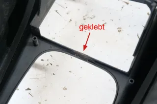 VW Golf 4 Bora Mittelkonsole Mitteltunnel um Schaltung 1J1863201D schwarz - Bild 2