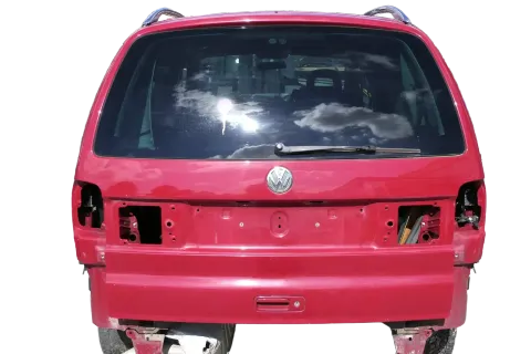 VW Sharan 7M 7M3 Heckklappe Scheibe  Klappe hinten ab Bj.2000 rot LK3A