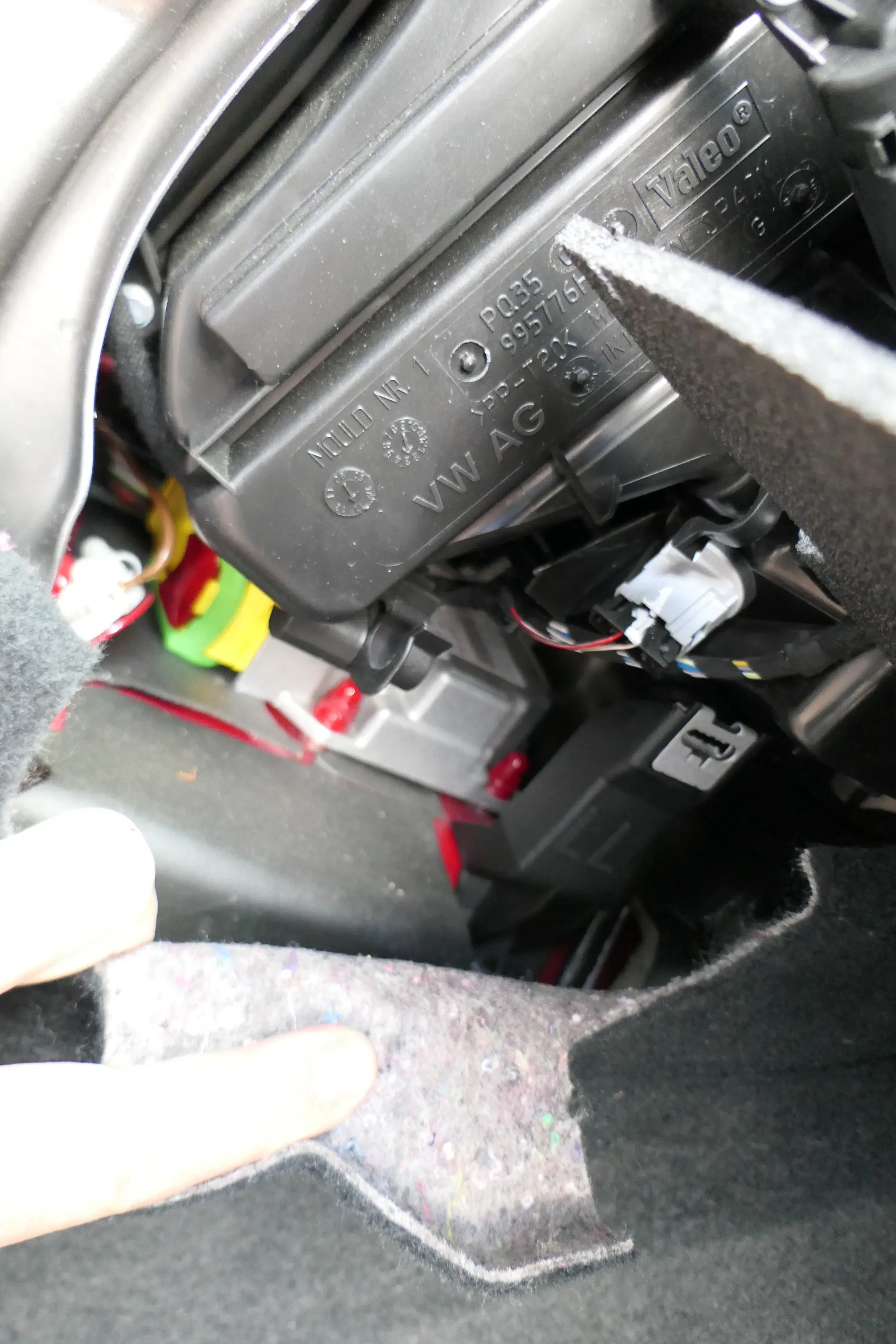 VW Eos 1F Steuergerät Airbagsteuergerät 1Q0959655B 01R - Bild 1