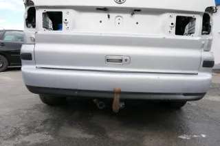 VW Sharan 7M Stoßstange hinten Heckstoßstange silber ab Bj. 2000 - Bild 1