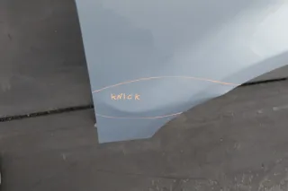 Audi A4 8E B6 Kotflügel vorne rechts grau silber blau LY7R - Bild 4