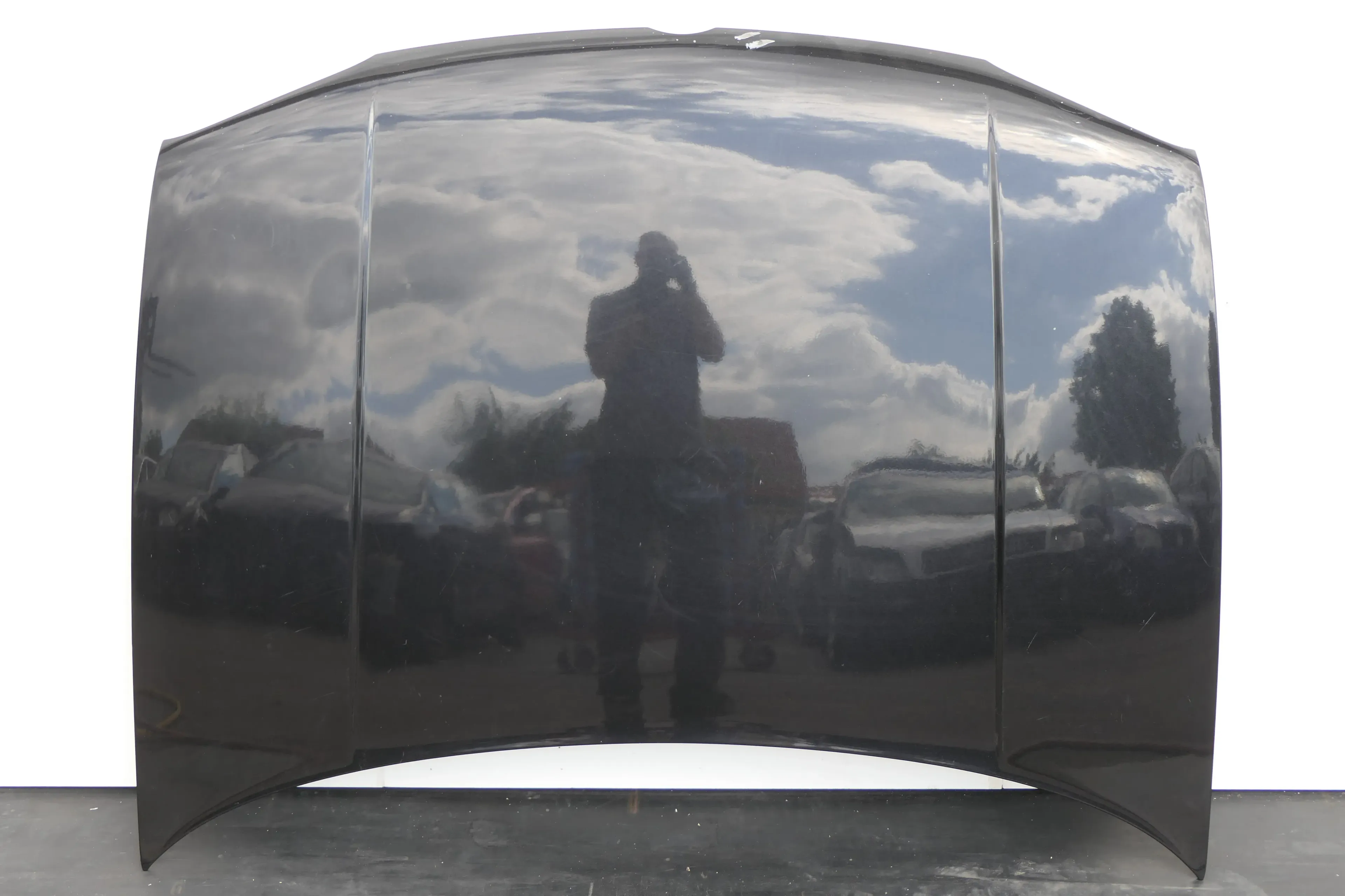 VW Golf 4 Motorhaube Haube Klappe vorne schwarz LC9Z metallic - Bild 1