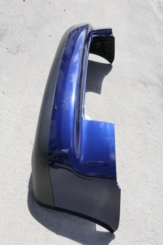 VW Touran 1T Stoßstange hinten Heckstoßstange Stoßfänger blau LB5N indigoblau - Bild 5