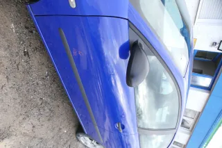 Seat Ibiza 6L Tür Fahrertür 2/3-Türer vorne links blau LS5G ohne Anbautei - Bild 3