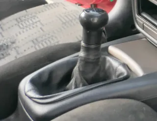 VW Passat 3B 3BG Schaltknauf Schaltsack Schaltung Schaltknüppel 5-Gang schwarz - Bild 1