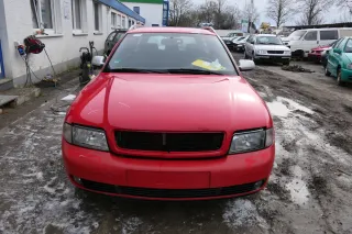 Audi A4 B5 Kombi + Limo Stoßstange vorne Frontstoßstange rot LY3H Facelift - Bild 1